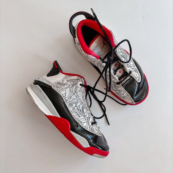 Nike Air Jordan DUB Zero White Varsity Red (GUC) - Picture 1 of 7